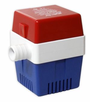 Rule 800 GPH Bilge Pump Square. Non-Automatic Submersible Electric